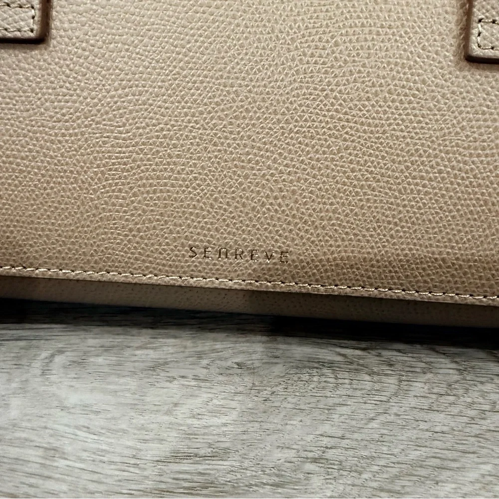 Senreve crossbody silver faux